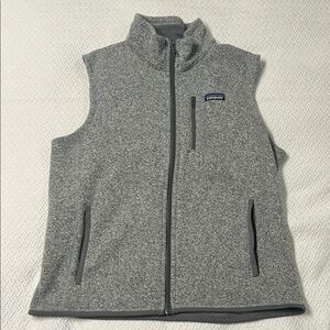 Patagonia Heathered Gray Vest